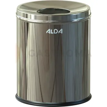 Nádoba na led Odpadkový koš s vnitřní nádobou 7 l, 25x20 cm, nerezová ocel/leštěná | ALDA, Hotel Comfort