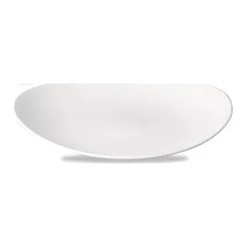 Talíř Porcelánový oválný talíř bez okraje 27 x 23 cm | CHURCHILL, Orbit