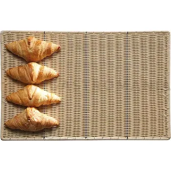 Servírovací tác na pečivo z polypropylen 600x400x10 mm | APS, Profi Line