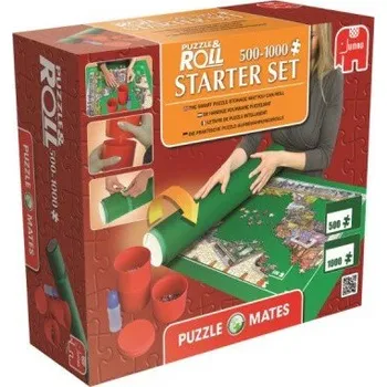 Puzzle PODLOŽKA NA SKLÁDÁNÍ PUZZLE ROLOVACÍ PRO PUZZLE 500 - 1000 dílků STARTER SET JUMBO 17651 17951