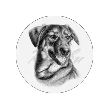 Jedlá dekorace na dort PES kreslený, VARIANTA Jedlý papír 221