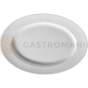 Porcelánový servírovací talíř 38 x 26,5 cm, strukturovaný | ARIANE, Lilly