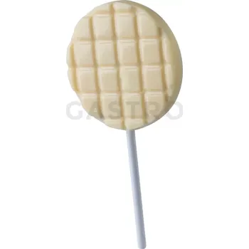 Čokoládová tyčinka Forma na čokoládové lízátka - kulaté, 8 ks x 30g, 60x9 mm - 20L002 | MARTELLATO, Lollipop
