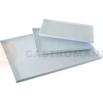 Tác, cukrářská krabička - 17,6x39,7x1,9 cm, bílá barva - VASSOIOAMO | MARTELLATO, Easy Cover