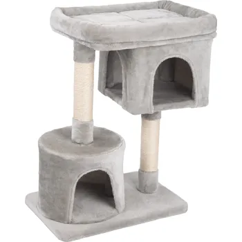 Zoofari Plyšové škrabadlo pro kočky 84 cm šedé