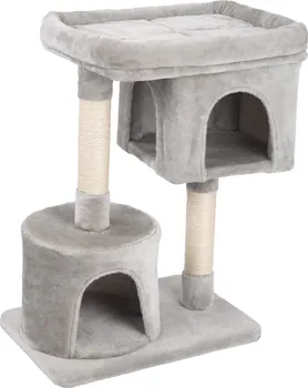 Zoofari Plyšové škrabadlo pro kočky 84 cm šedé