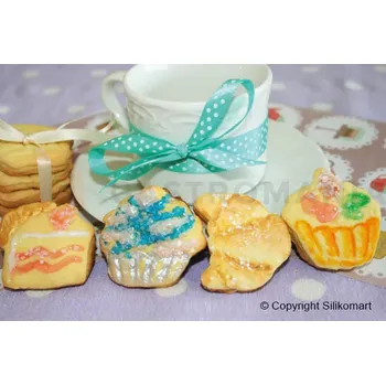 Výroba svíčky Sada 4 vykrajovátek - CUTTER GOOD MORNING, 53x42x18 mm | SILIKOMART, Baby Cutter