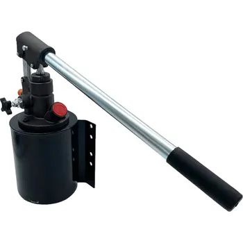 Ruční pumpa Ruční jednočinné hydraulické čerpadlo s nádrží 4 l ruční hydraulická pumpa s nádrží