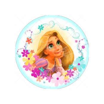 Jedlá dekorace na dort ZASNĚNÁ LOCIKA, VARIANTA Jedlý papír 56