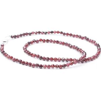 Náhrdelník Milujeme Kameny Granát - náhrdelník fazetovaný kulička NAFK5 15150