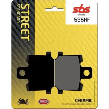 Brzda pro motocykl Přední brzdové destičky SBS Yamaha RD 350 LC 1980 směs HF
