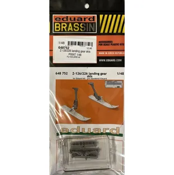 Plastikový model BRASSIN 1/48 Z-126/226 landing gear skis PRINT (ED