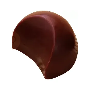 Čokoládová tyčinka Polykarbonátová forma na pralinky, asymetrické - půlměsíc, 24 ks x 9g , 30x23x18 mm - MA1609 | MARTELLATO, Classic