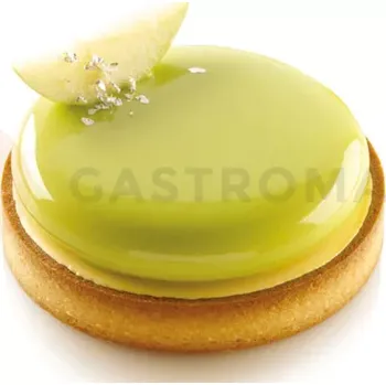 Výroba svíčky Sada forem na koláče - 2 kulaté prsteny 120x20 mm + silikonová forma 4x 105x17 mm, 140 ml | SILIKOMART, Kit Tarte Ring Round