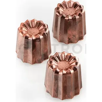 Kuchyňská sůl Silikonová forma SF033 SMALL BORDELAIS muffiny 35x35 mm | SILIKOMART, Classic