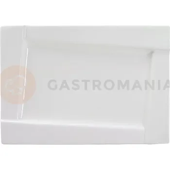 Porcelánový obdélný servírovací talíř 25 x 35,5 cm | AMBITION, Kubiko