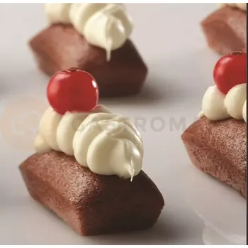 Kuchyňská sůl Silikonová forma Pavoflex - 600x400 mm, 90 ks x 49x26x11 mm, 11 ml - PX306 | PAVONI, Mini Finanziere