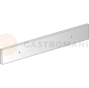 Závěsné křeslo Nástěnná lišta z nerezové oceli 2000 mm | DORA METAL, DM-3509.4