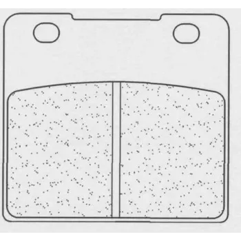 Brzda pro motocykl Přední brzdové destičky CL-Brakes SUZUKI VS 800 Intruder 1992-2000 směs A3+