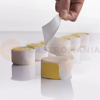 Čokoládová tyčinka Sada jednorázových forem na semifredda - 100 ks - 63x40 mm - ONE06 | MARTELLATO, One Strip