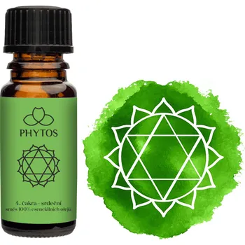 Phytos 4.čakra - směs 100% esenciálních olejů 20 ml