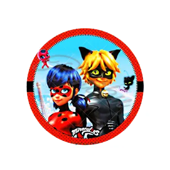 Jedlá dekorace na dort BERUŠKA ČERNÝ KOCOUR, VARIANTA Jedlý papír 474