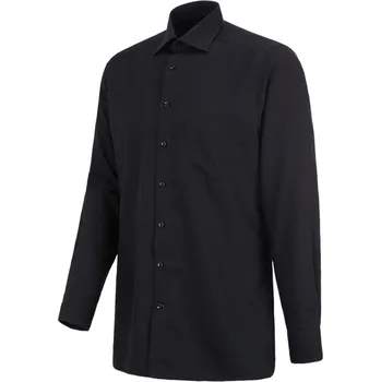 Pánská košile Business košile s dlouhým rukávem e.s.comfort velikost 43 černá Strauss Pracovní oblečení