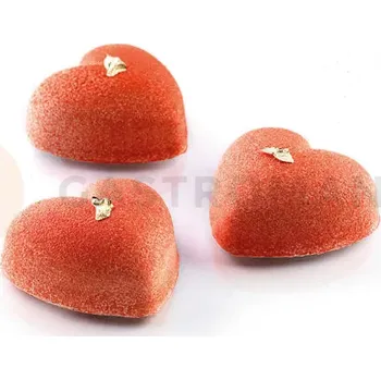 Kuchyňská sůl Silikonová forma 600x400 mm SQ032 Mini Cuori, 70x 11 ml, 36x39x16 mm | SILIKOMART, 60x40 Sessanta Quaranta