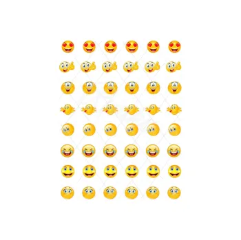 Jedlá dekorace na dort SMAJLÍK 2 s95