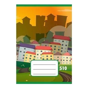 Sešit Školní sešit 510, A5, čistý, 10 listů