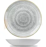 Porcelánová mísa, bílo-šedá 420 ml | CHURCHILL, Homespun Style Stone Gray