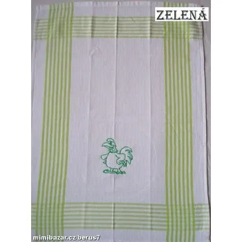 Utěrka UTĚRKA * Utěrky waflová Kohoutek zelená