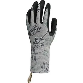 Pracovní rukavice Rukavice Luminus motiv bylinek vel. 7/S Rosteto
