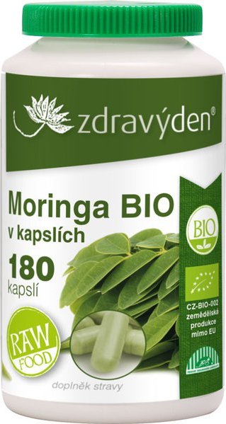 Moringa BIO 180 kapslí