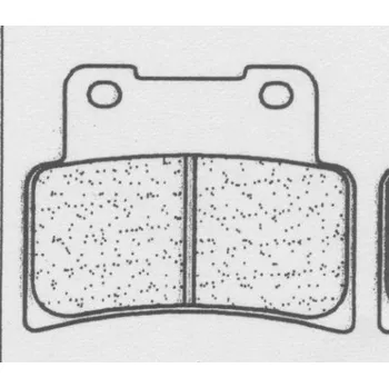 Brzda pro motocykl Přední brzdové destičky CL-Brakes YAMAHA YZF-R 125 2014-2016 směs XBK5