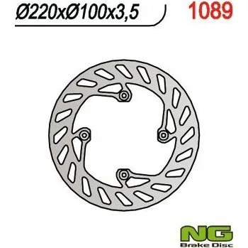 Brzda pro motocykl Zadní brzdový kotouč NG Beta 50 RR ENDURO 2006 - 2012