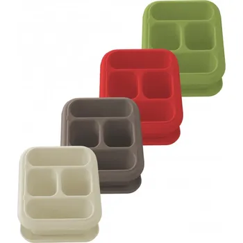 Odkapávač na nádobí Practic PRACTIC, držák na příbory 17 x 16 x 13 cm, hnědý