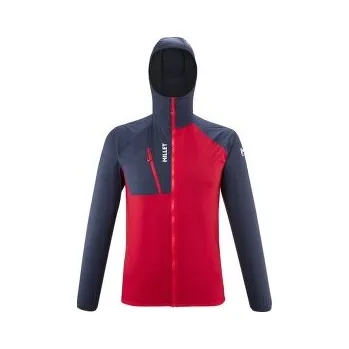 Pánská větrovka Millet INTENSE LIGHT JKT Men ROUGE/SAPHIR NEW červená S