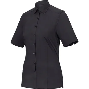 Dámská košile Halena pro podnikání e.s.comfort,s krátkým rukávem velikost 46 černá Strauss