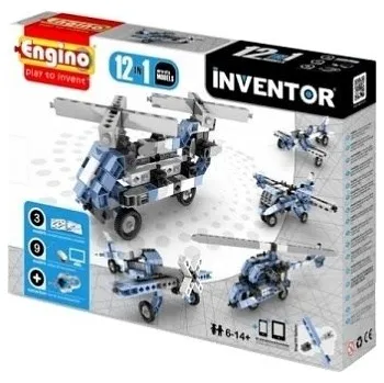 ostatní stavebnice STAVEBNICE ENGINO INVENTOR 12 MODELŮ LÉTAJÍCÍCH STROJŮ 1233