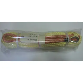 Lany syntetické lano navijáku OFF ROAD 8 mm x 30 m /4500kg/