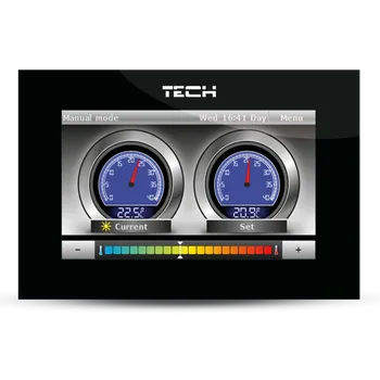 Termostat TECH CS-281 RS EU pokojový termostat (Pokojový termostat)