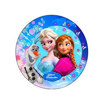 Jedlá dekorace na dort FROZEN, VARIANTA Jedlý papír 378