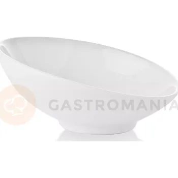 Miska z porcelánu, zkosená, Ø 18 cm, bílá | FINE DINE, Bianco