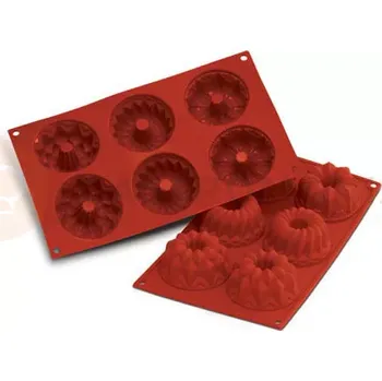 Kuchyňská sůl Silikonová forma SF061 FANTASY muffiny 75x40 mm, 3 rodzaje babek | SILIKOMART, Classic