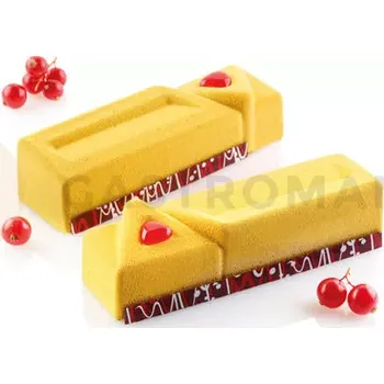 Kuchyňská sůl Silikonová forma 600x400 mm SQ037 Triangle, 24x 109,5 ml, 120x36,5x31 mm | SILIKOMART, 60x40 Sessanta Quaranta