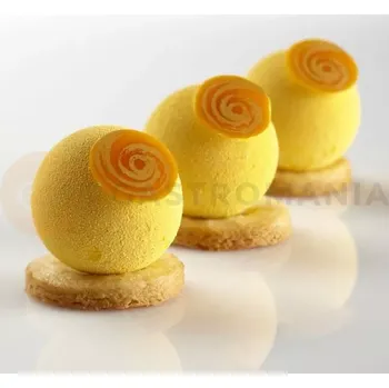 Výroba svíčky Silikonová forma na kulaté dezerty 3D - 300x175 mm, 18 ks x 35 mm - AF003 | PAVONI, Pavoflex