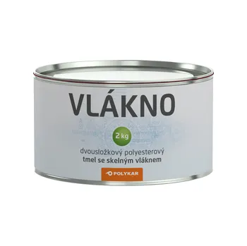 Tmel Dvousložkový polyesterový tmel Polykar Vlákno 2 kg