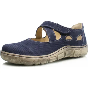 Dámské polobotky DÁMSKÉ POLOBOTKY KACPER 2-0247 156 MODRÁ Barva: MODRÁ, Velikost: 39