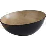 Servírovací miska ø285x140 mm, černo-žlutá | APS, Frida Lock